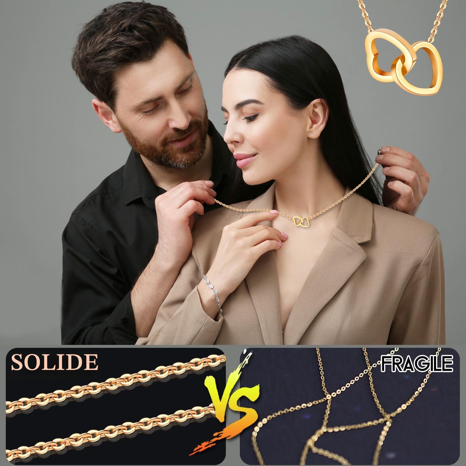 Ours Rose Eternelle avec Bijoux Cachée, Ourson avec Rose Eternel, Cadeau Saint Valentin pour Femme, Cadeau Anniversaire Femme, Idées Cadeaux Noël et Fête des Mères pour Maman, Fleur Eternelle Ours