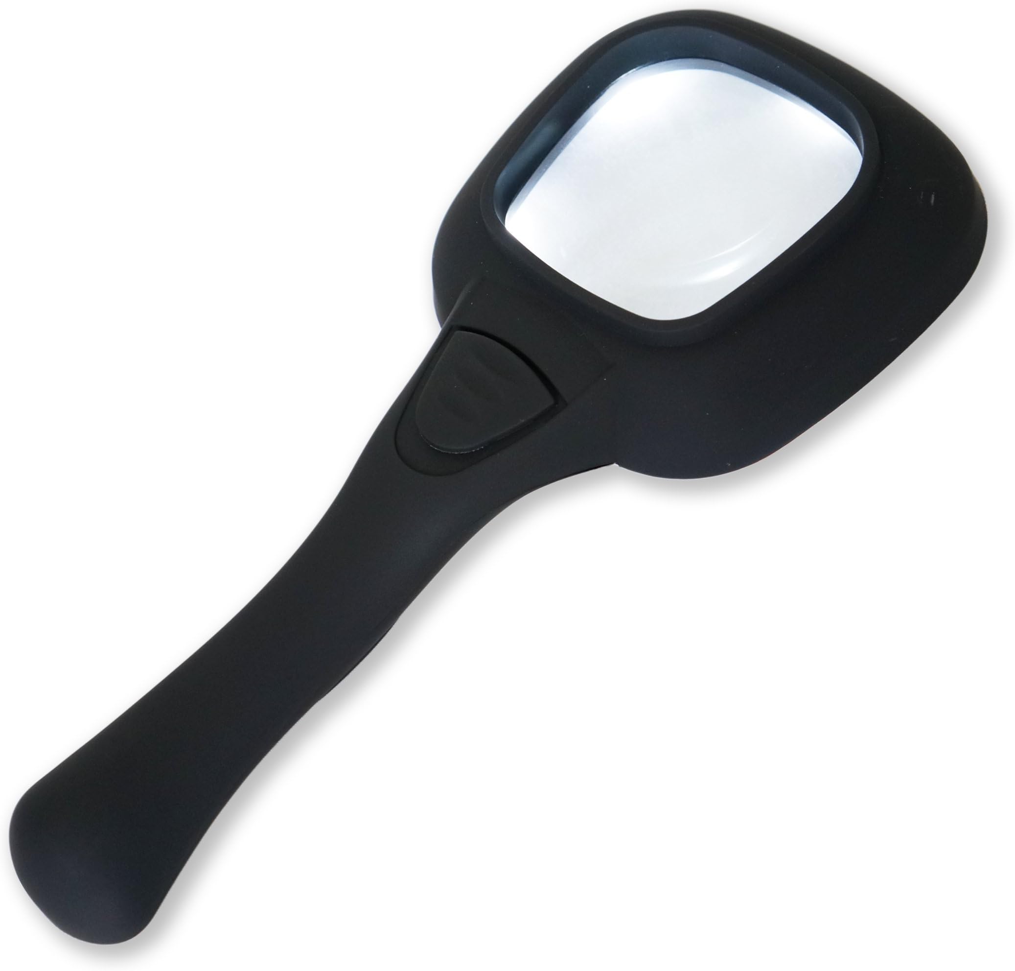 iMagniphy Global 6 LED 3X Handheld Magnifier Powerful Magnifying Glass with 2 Modes (White Light and UV Light) for Reading and Currency Detecting