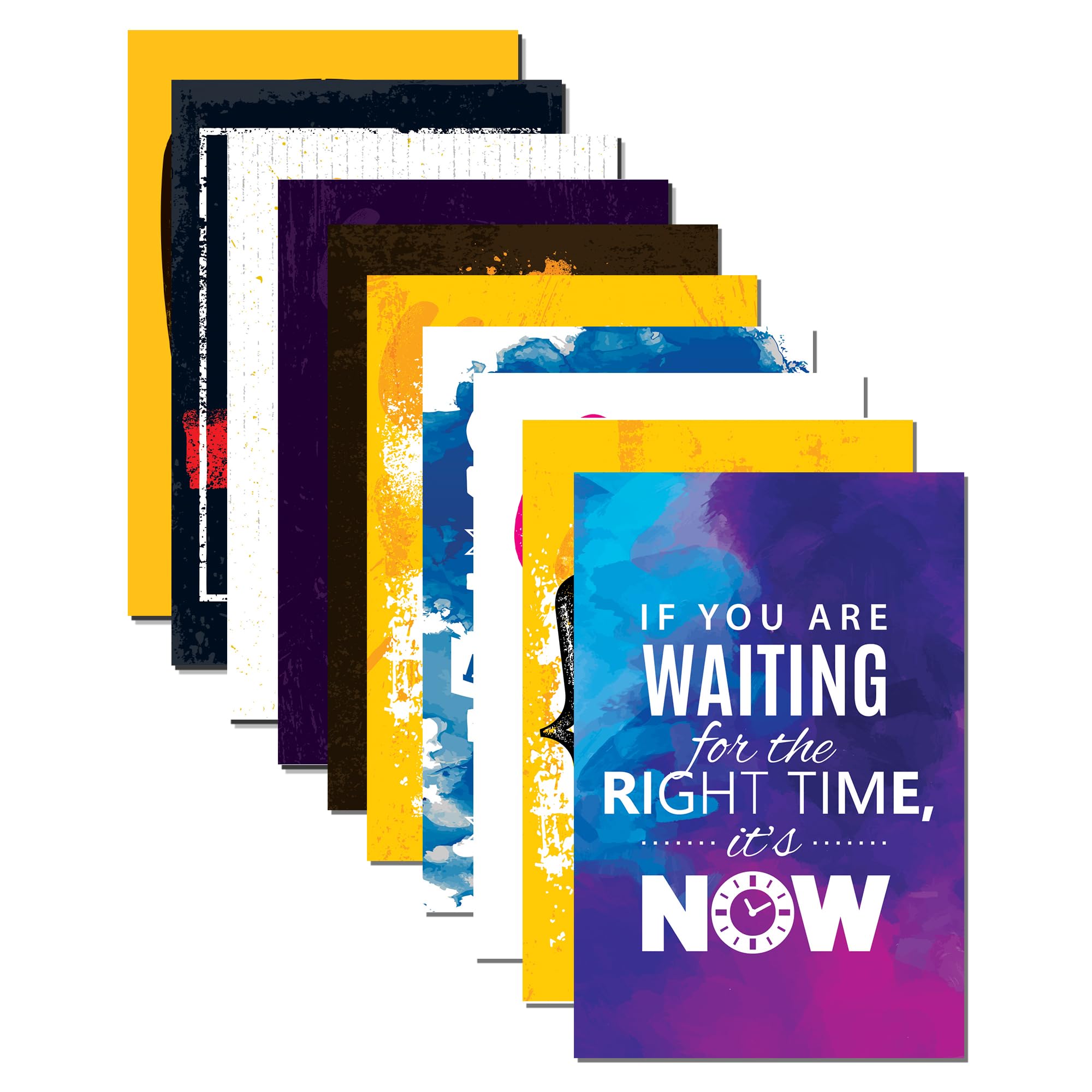 MEMORABLE™ Inspirational Motivational Quotes Wall Abstract Poster For Room Home And Office Decor, Multicolor, Motivational Large 12x18 Inch Pack of 10 (B0CJV47PTT) Amazon Price History, Amazon Price Tracker