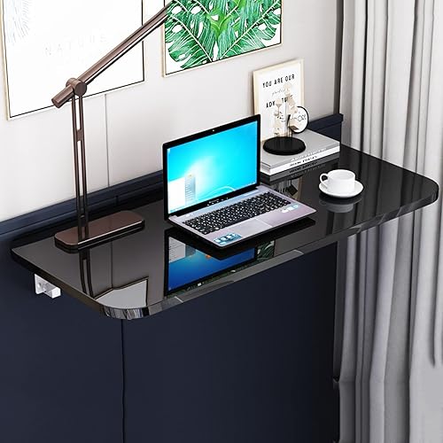 Miniatura 9 de Escritorio plegable para montaje en pared mesa plegable portátil para espacios pequeños cuarto de servicio hogar bar cocina comedor escritorio de