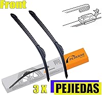 Vista 2 de 3 x Limpiaparabrisas OEM, Limpiaparabrisas de Reemplazo para Toyota Highlander 2008-2019