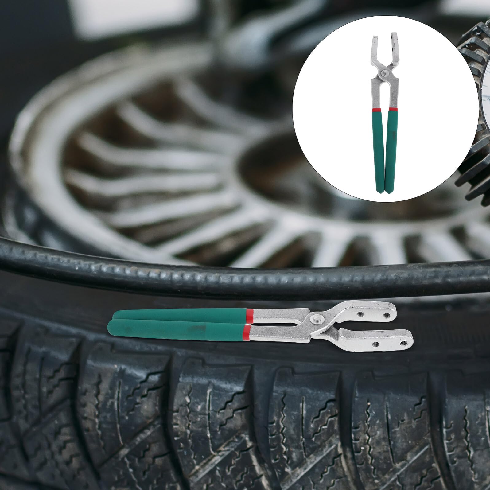 YARNOW Kit de Débosselage pour Carrosserie Automobile – Pince à Sertir Professionnelle avec Têtes Interchangeables, Outils de Réparation sans Peinture pour Portières, Capots et Panneaux