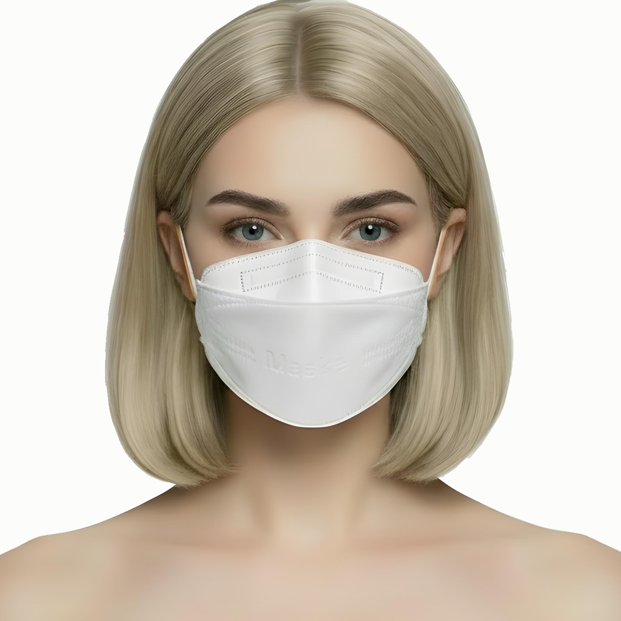 20x FFP2 Atemschutzmaske DM LK | 100% Made in Germany | Schutzmaske Fischform Deutschland | CE zertifiziert OEKO TEX | Klimaneutraler Mundschutz Staubschutz | VIRU-fil Nachfolgemodell