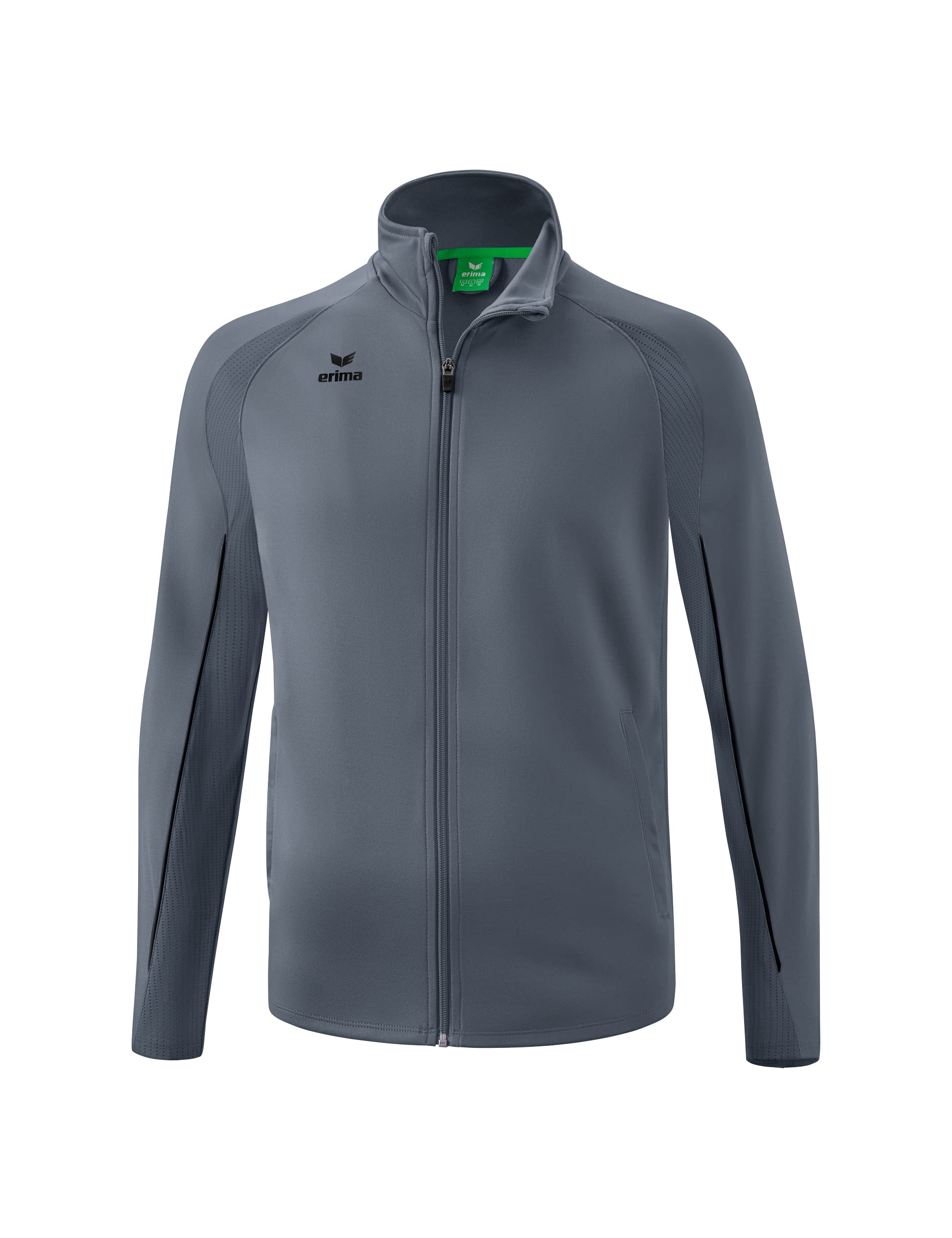 Erima Unisex Kid's Liga Star Polyester Training Jacket, Slate Grey/Black, 152