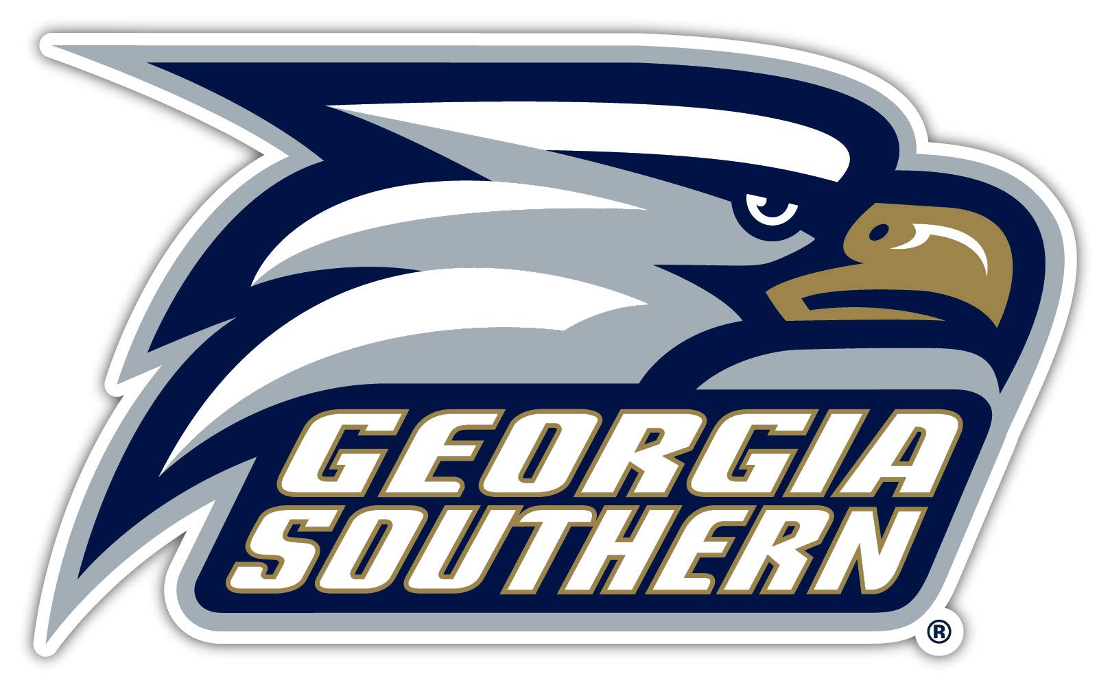 Georgia Southern Eagles 4 Inch Vinyl Mascot Magnet Officially Licensed Collegiate Product