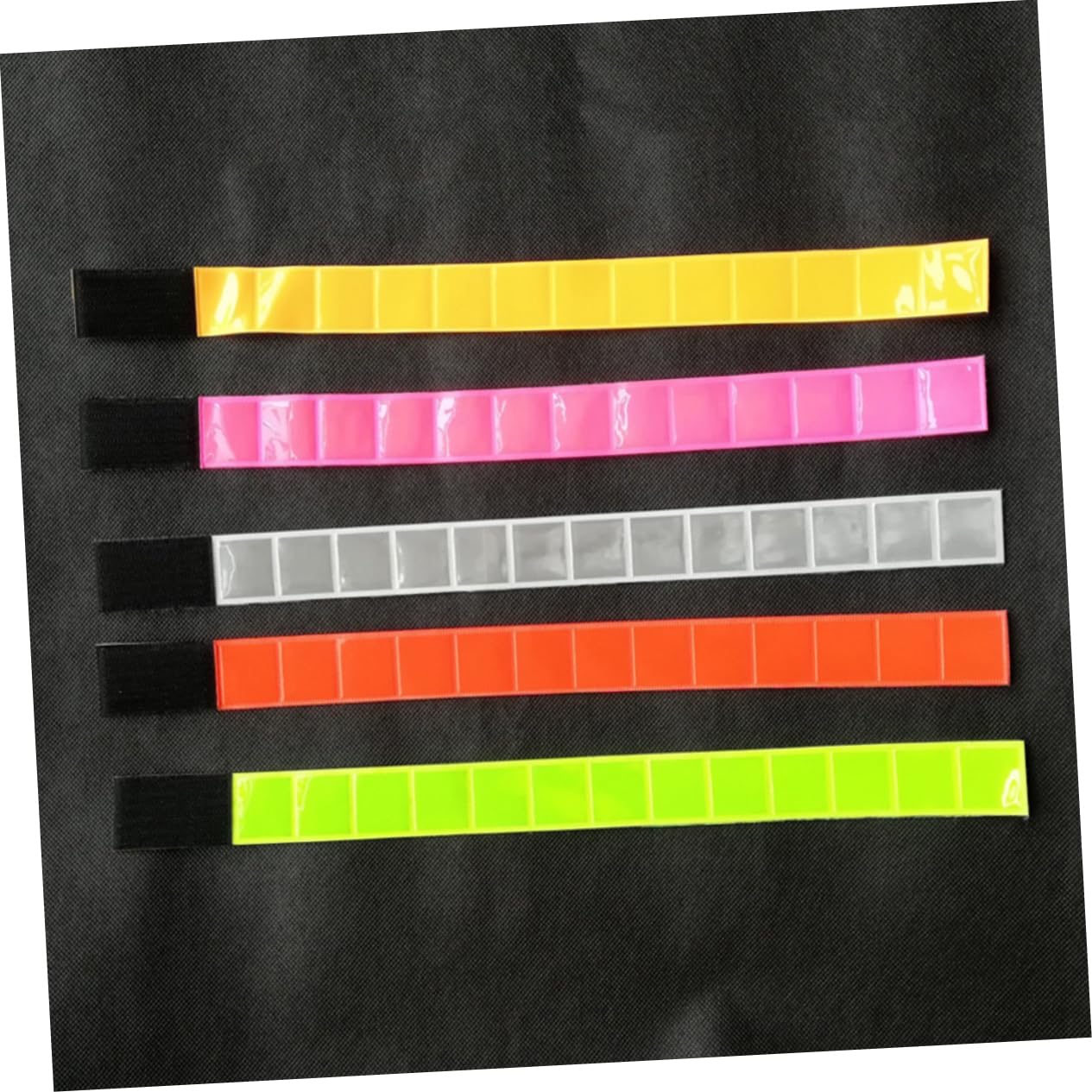 TOYANDONA Bracelet Réfléchissant Bracelets Vélo Exercice Hommes Sécurité Bracelet De Poignet Brassard en Cours D'exécution Marche Groupe Bandes Bracelet De Course De Nuit