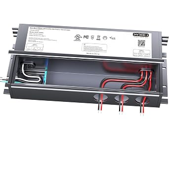 Dimmable LED Driver 288W 24V for Lutron & Leviton Dimmer, Triac/ELV/MLV AC to DC Power Supply Transformer for LED Strip Light Dimmable, Constant Voltage Projects, UL&FCC-Listed, Class 2