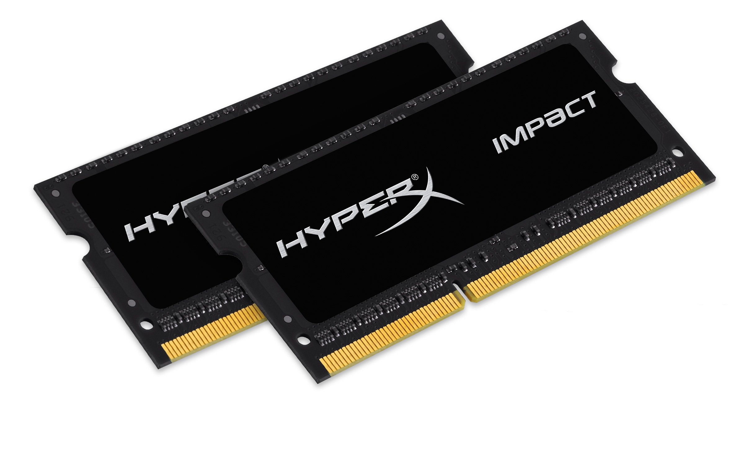 HyperX Impact HX316LS9IBK2/8 Mémoire 1600MHz DDR3L CL9 SODIMM 1.35V, 8Go Kit (2x4Go)