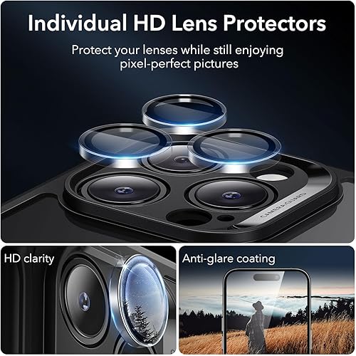 Miniatura 6 de ESR - Funda completa para iPhone 14 Pro Max, compatible con MagSafe, a prueba de caídas de grado militar, protector de pantalla incorporado de