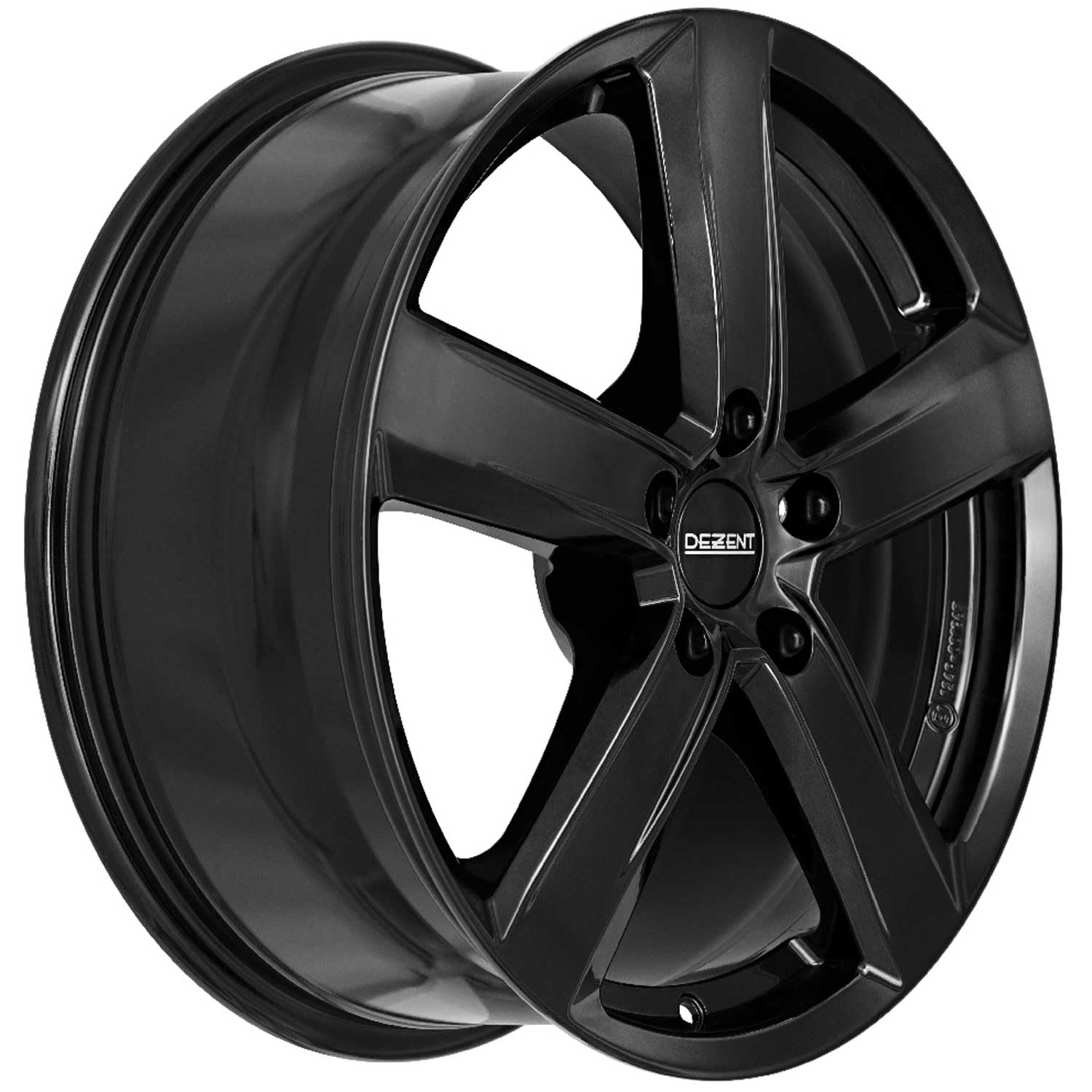 4x jantes en aluminium Dezent TU black 6.0Jx16 ET43 5x112