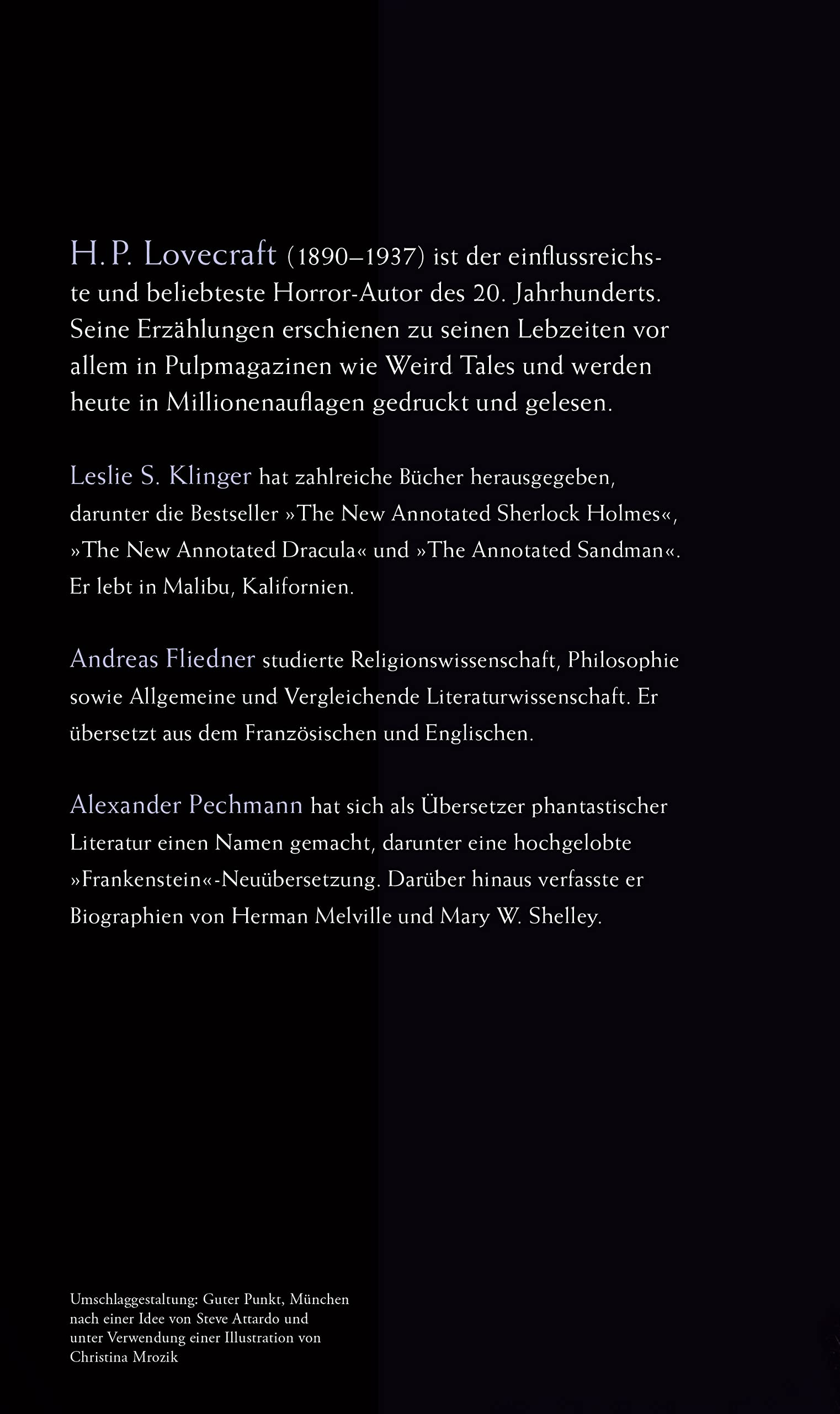 H. P. Lovecraft. Das Werk II: Große kommentierte Ausgabe