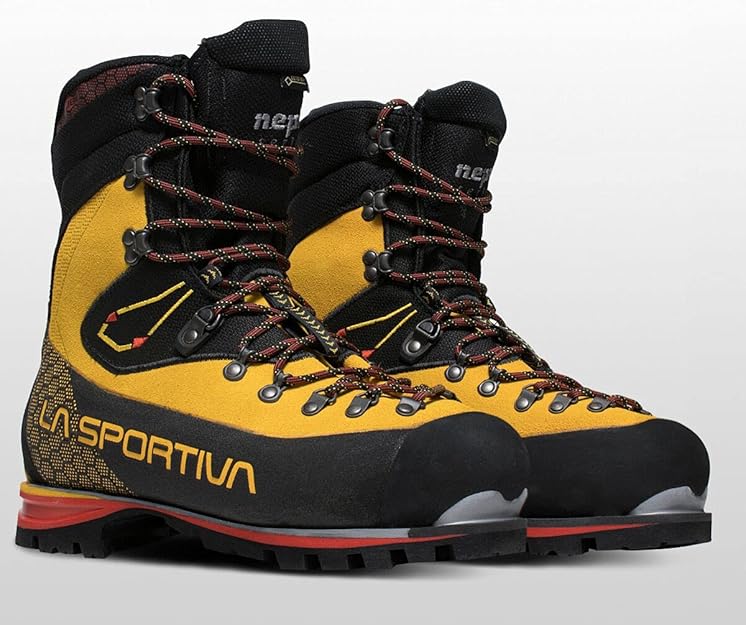 LA SPORTIVA - 極美品 スポルティバ LA SPORTIVA NEPAL CUBE GTX イエロー 27.9cm相当 トレッキングブーツ シューズ GORE-TEX 登山 アウトドア La Sportiva Nepal Cube GTX Mountaineering Boot