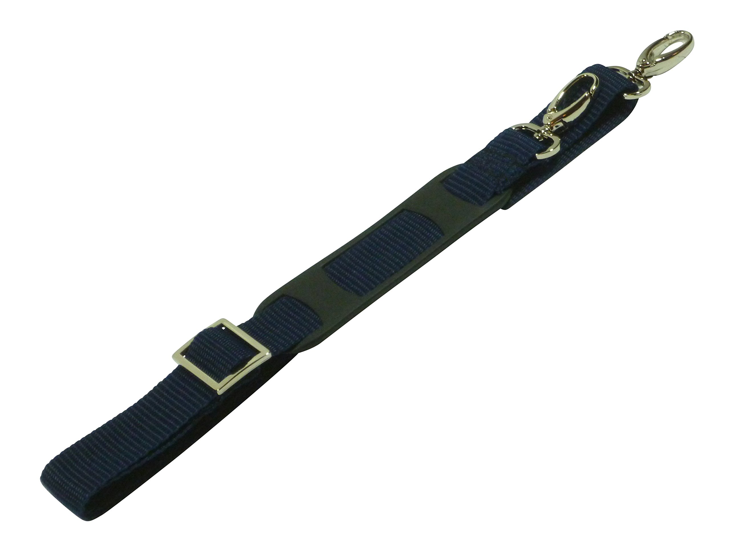 Benristraps25mm Bag Strap, Metal Buckles, Shoulder Pad, 1.5 Metres (Navy Blue)