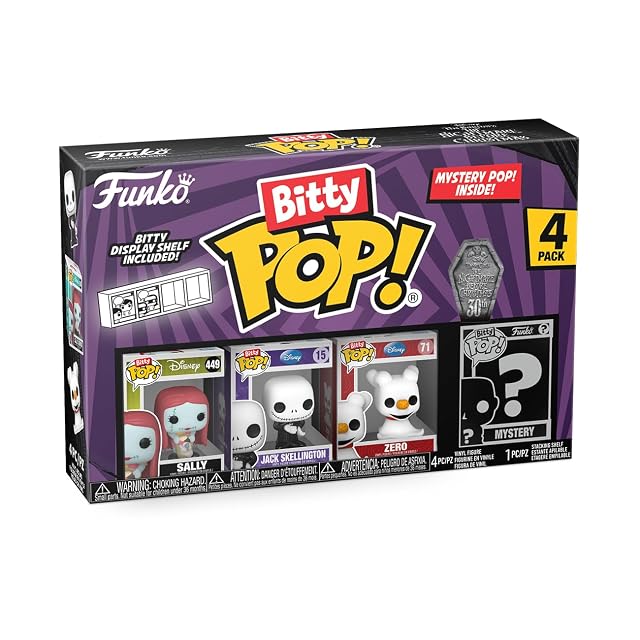 Foto 3 de 8 de Funko Bitty Pop! The Nightmare Before Christmas - Sally 4PK