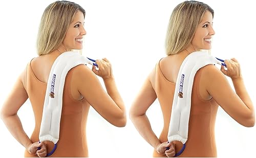 Bed Buddy - Calentador de cuello para microondas, almohadilla térmica para el cuello, almohadilla térmica para el cuello, músculos doloridos,