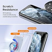 Vista 2 de UNBREAKcable Protector de pantalla para iPhone XS Max y iPhone 11 Pro Max, 2 unidades, vidrio templado 2.5D para iPhone XS Max/11 Pro Max