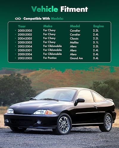 Miniatura 5 de SCITOO Montaje eléctrico de la bomba de combustible alto rendimiento ajuste 2000-2005 para Chevy Cavalier 2.2L