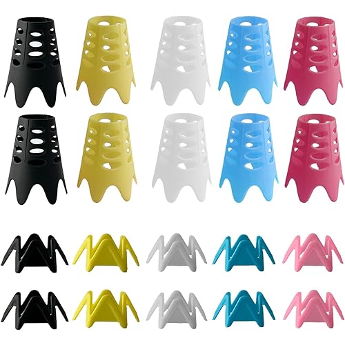 Plastic Golf Tees, Golf Simulator Tees for Home, Outdoor Indoor Golf Tees Simulator Practice Training, Golf Mat Tees for Winter Turf and Driving Range