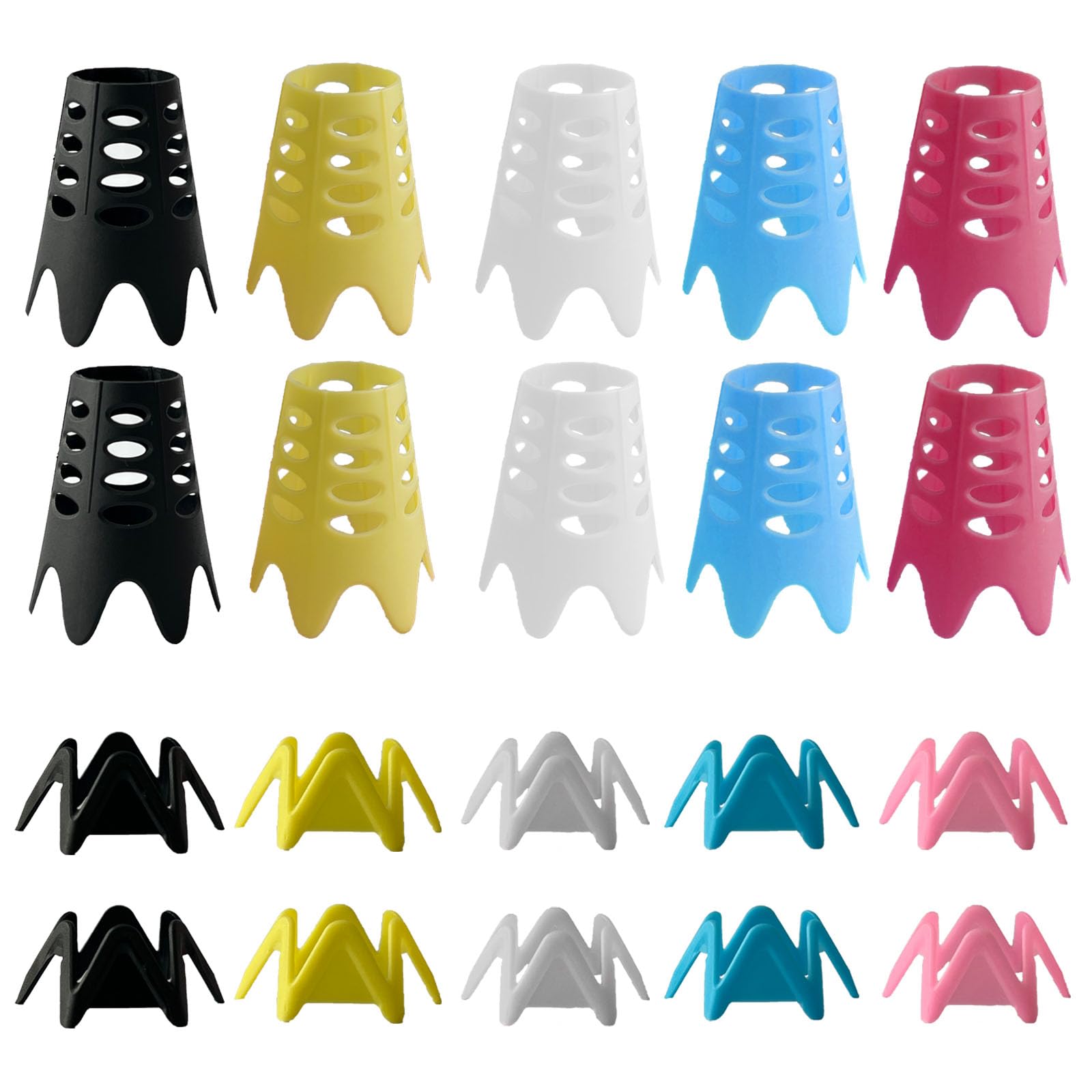 Plastic Golf Simulator Tees for Indoor Outdoor Practice Training, Golf Mat Tees for Winter Turf and Driving Range