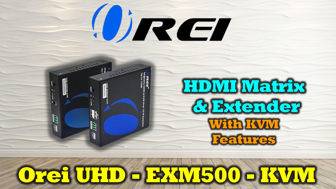 Amazon.com: OREI 4K KVM HDMI Extender Over IP CAT6 4K@60Hz One to