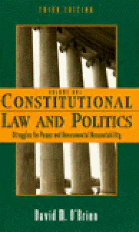 Constitutional Law and Politics