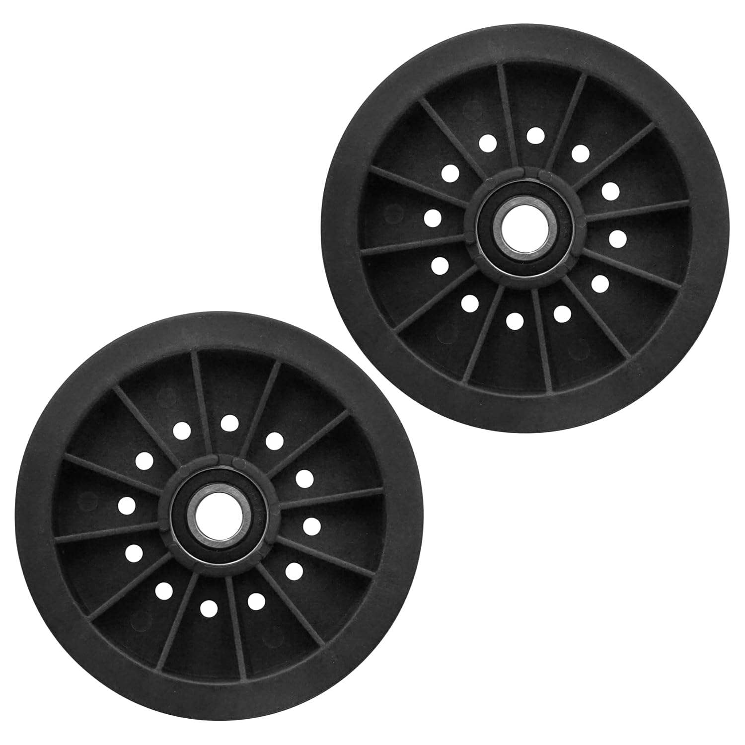 Caltric 36" 42" 48" 54" 60" Deck Pulley Compatible with Hustler FasTrak 109-0977 784504