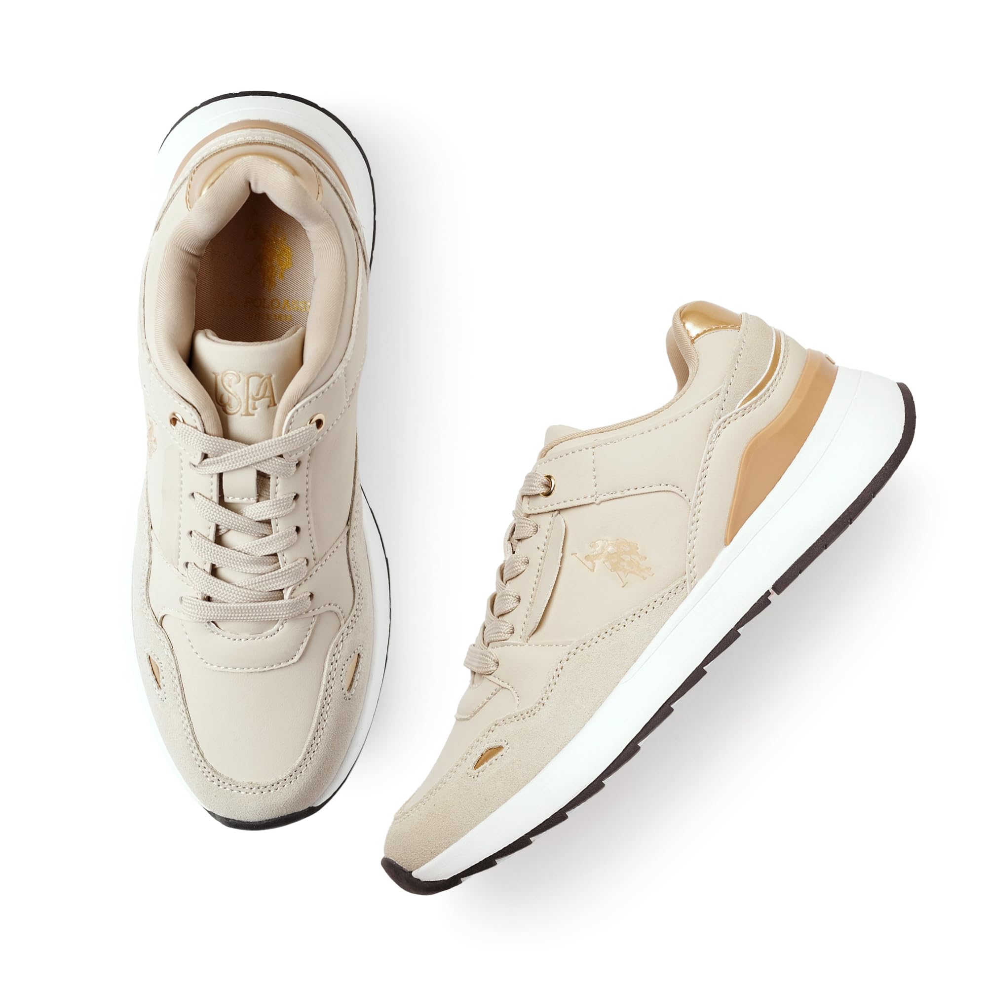 See full amazon price history chart for U.S. Polo Assn. Elena Women Beige Sneakers -(UK5)(US6)(1FD23460A02) U.S. Polo Assn. Elena Women Beige Sneakers -(UK5)(US6)(1FD23460A02) (B0CN936933) Amazon Price History, Amazon Price Tracker