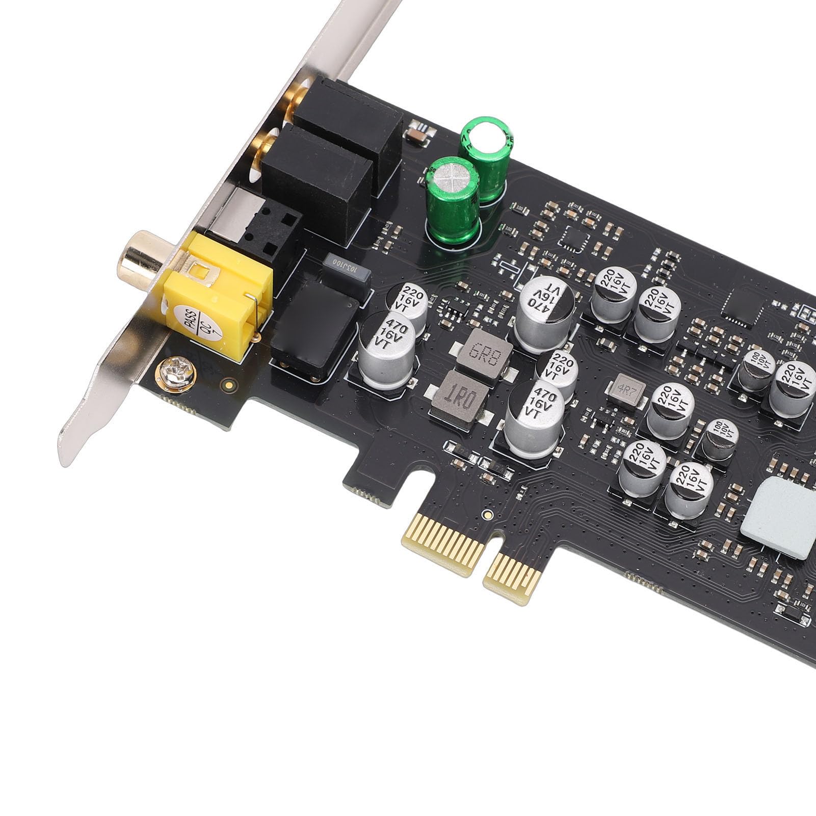 Annadue Karta Dźwiękowa PCIE, Profesjonalny Dźwięk HiFi z Dwoma Przetwornikami DAC i ES9018K2M, Obsługuje Optyczne, Koncentryczne Wyjście Cyfrowe