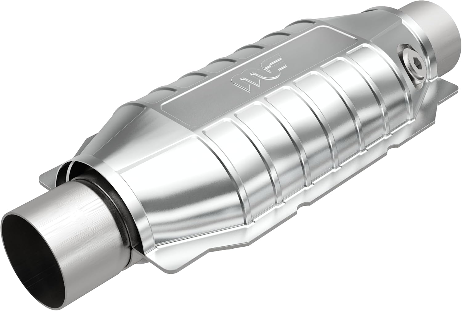 MagnaFlow Catalytic Converter 51036: 2.5"/2.5" Inlet/Outlet, OEM Grade, Universal Fit (Federal/EPA Compliant)