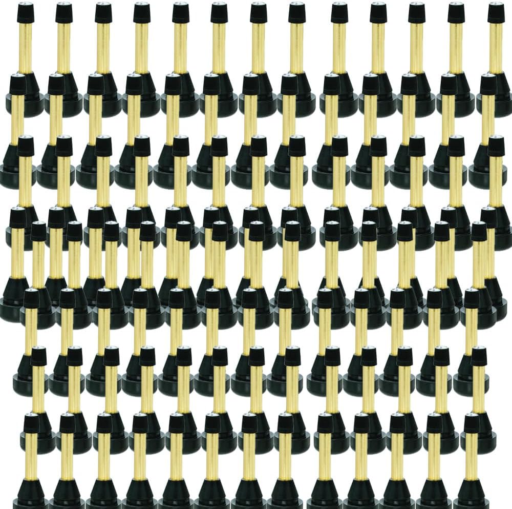 TR802HP 2" High Preasure Tire Valve Rubber Snap-in Tire Valve Stem (TR802HP - 100 Pack)