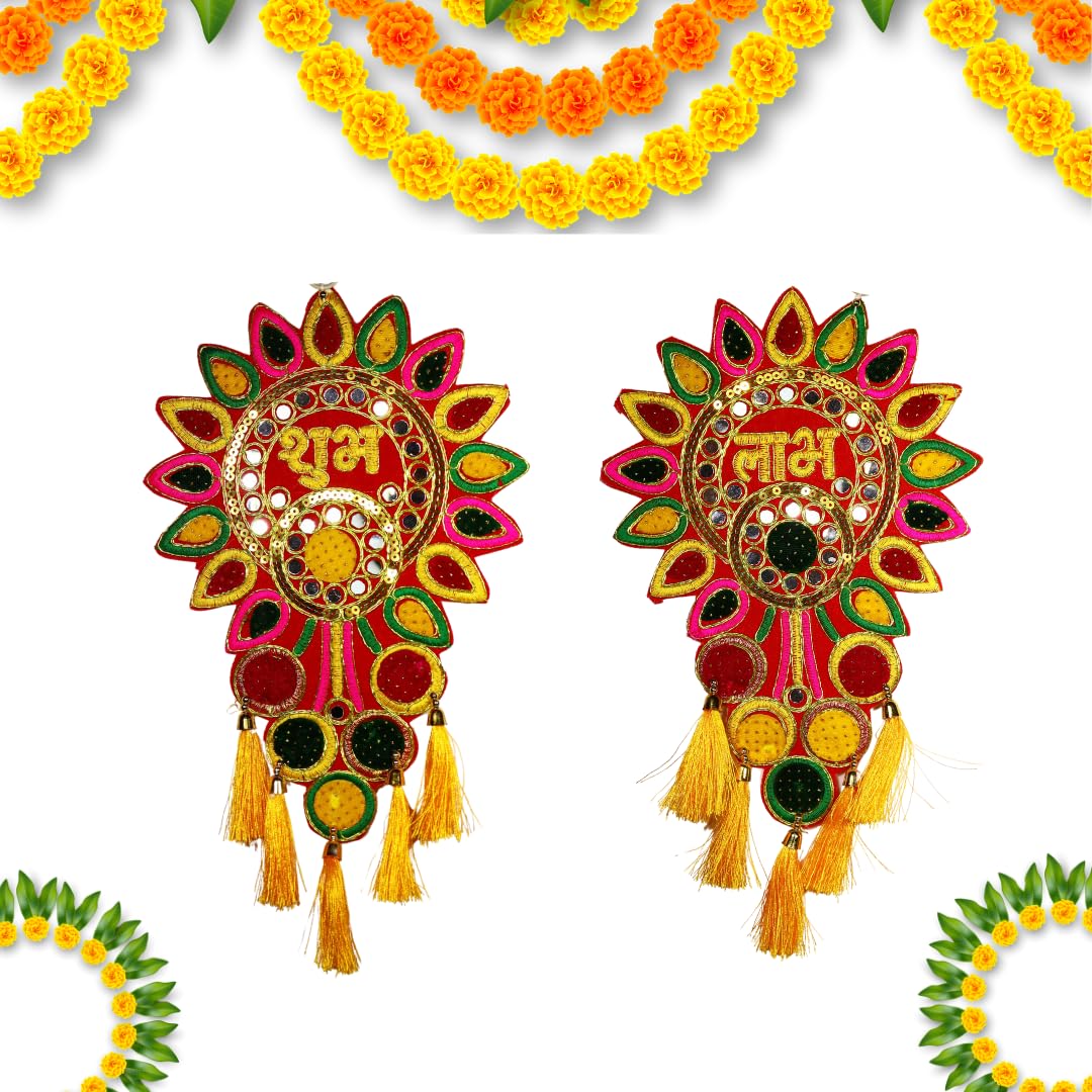 MANUSHYA LIFE Marigold Garland for Decoration Strands Artificial Marigold Flowers, Indian Décor for Pooja, Wedding Christmas, Events 11