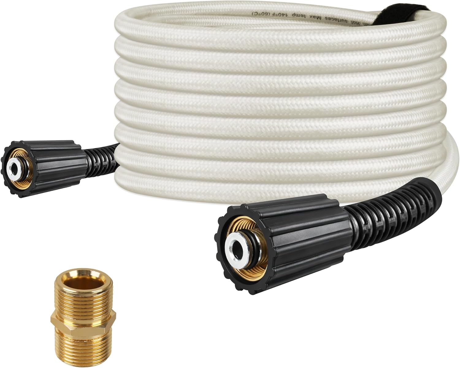2025 Upgrade 50 FT Pressure Washer Hose for Ryobi Power Washer Hose, Replacement Part 308835074 for Ryobi Electric Power Washer Model RY141600 RY141612 RY141812G High Pressure Hose (50 FT)