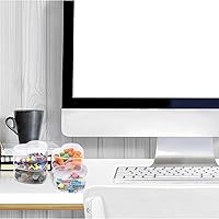 Vista 3 de Cajas de acrílico de 12 piezas, caja de corazón de acrílico transparente con tapas, cubo de cristal en forma de corazón, caja de almacenamiento