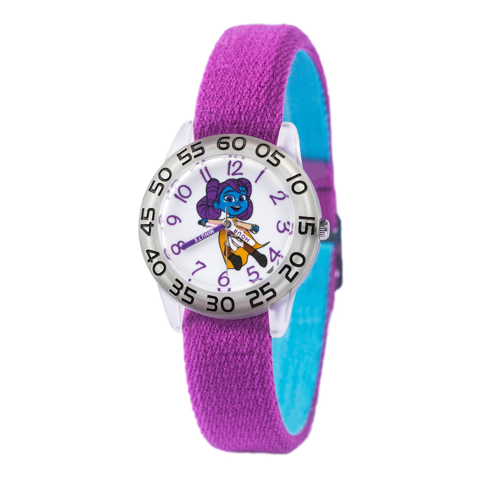 Reloj analógico de cuarzo Star Wars Young Jedi para el colegio y parques 7