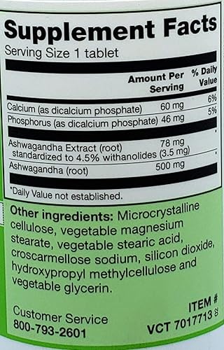 Miniatura 2 de vitacost Ashwagandha Complejo-578Vegetariana mg120tabletas