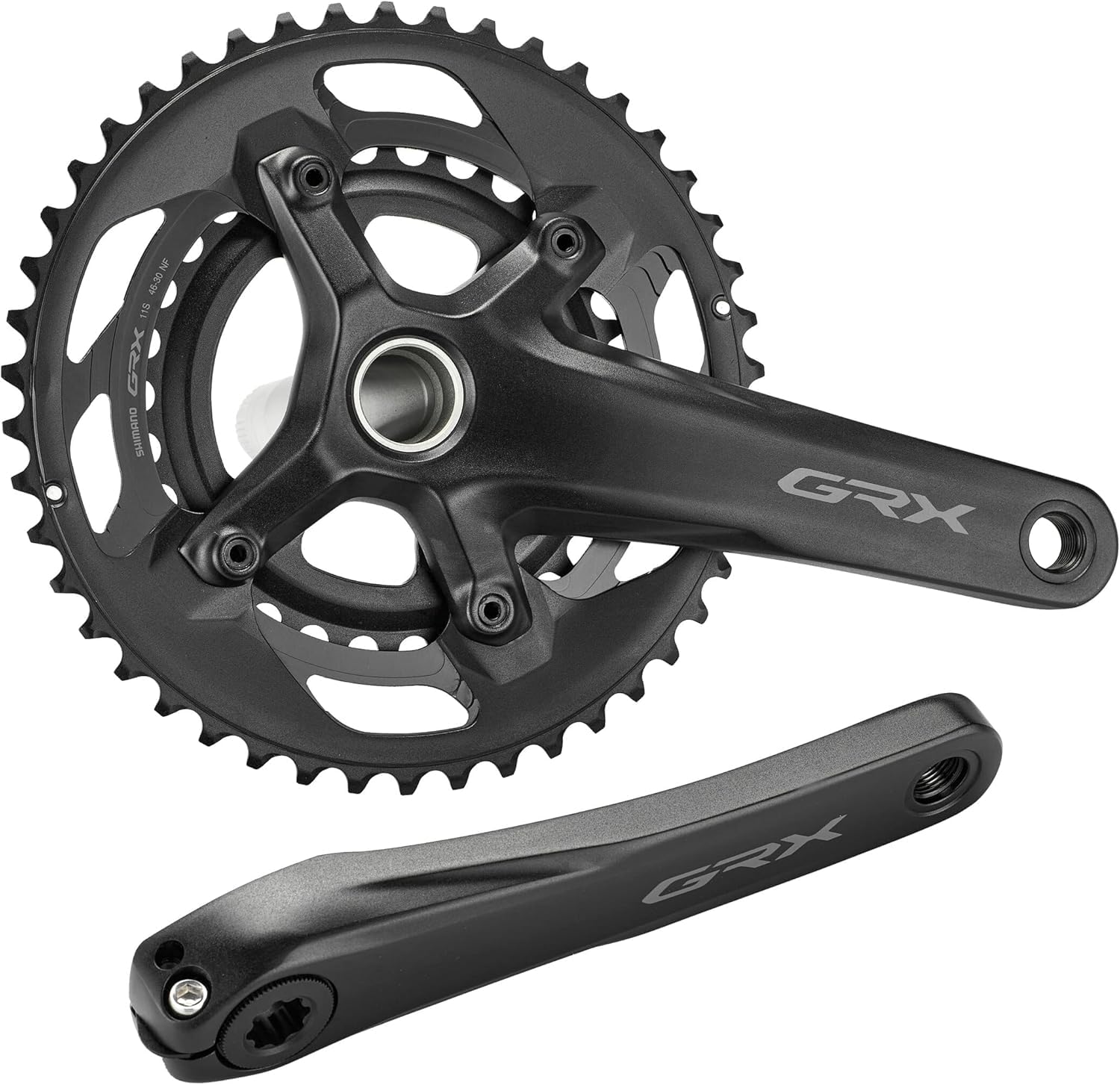 Amazon.com : Shimano GRX FC-RX600 GRX chainset 46/30, Double, 11