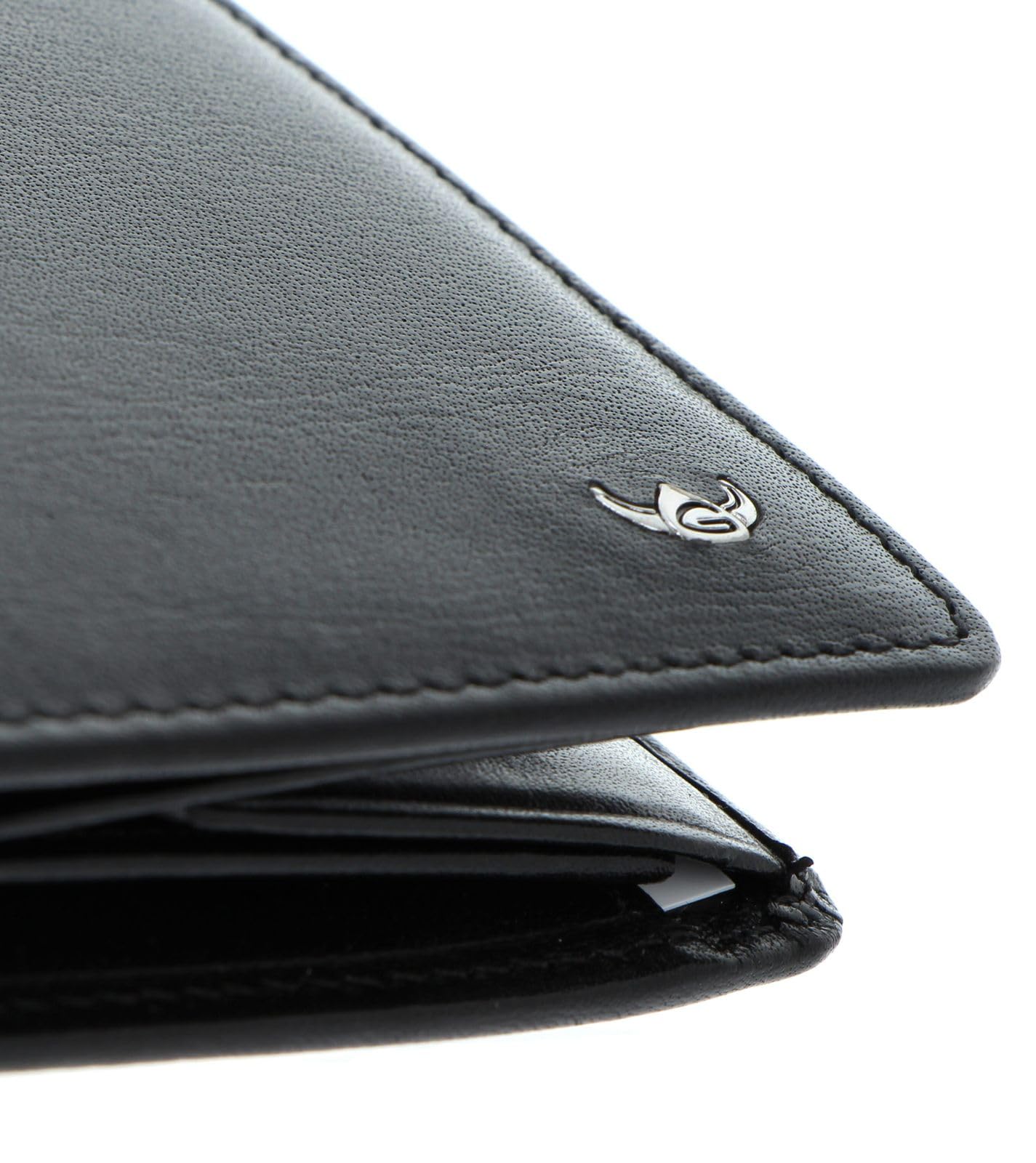 Golden Head Leder Geldbörse Colorado RFID Protect Kombischeintasche 1249 Schwarz