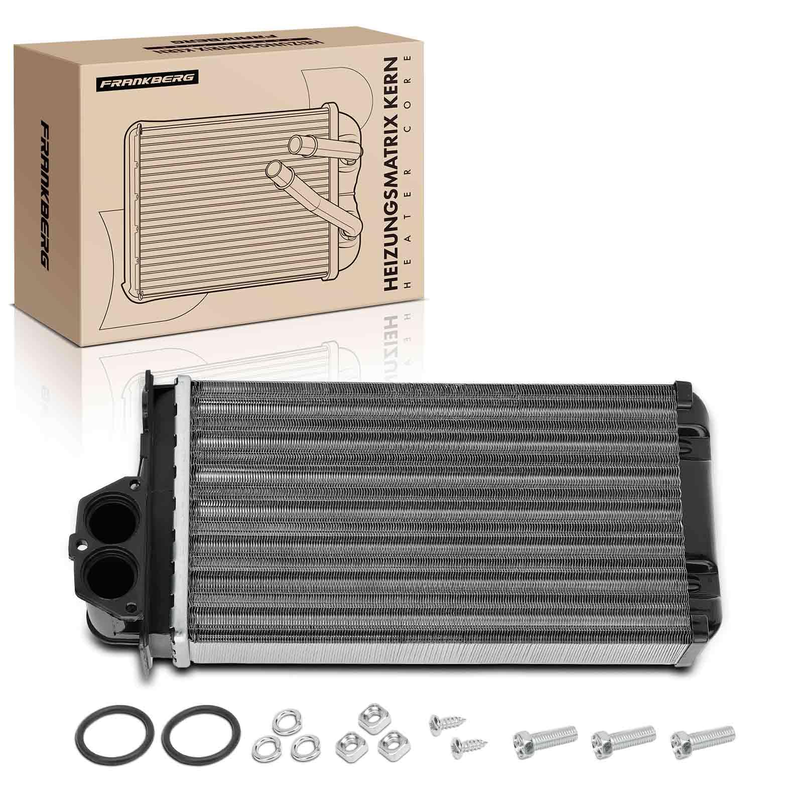 Frankberg Scambiatore di calore Riscaldamento interno Compatibile con 206+ 2L 2M 1.4L 206 CC 2D 2.0L 206 CC 2D 1.6L 206 Compatto 2A/C 1.4L Xsara Picasso N68 1.8L Replace# 6448G3