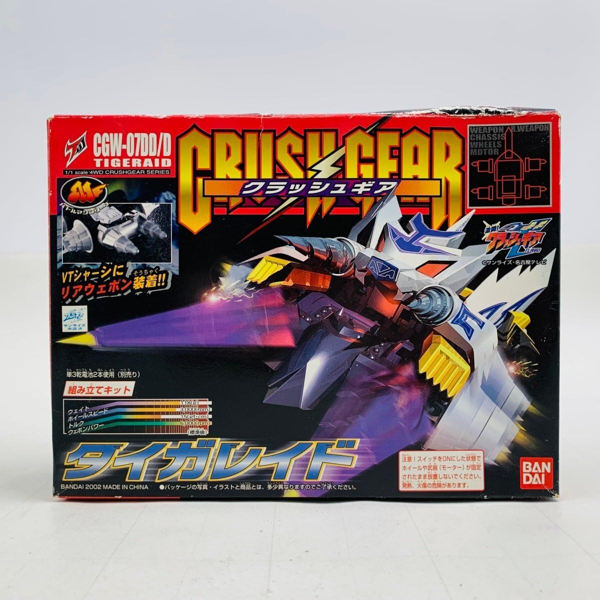 Amazon.co.jp: クラッシュギア 1/1 CGW-07DD/D タイガレイド 組み立て