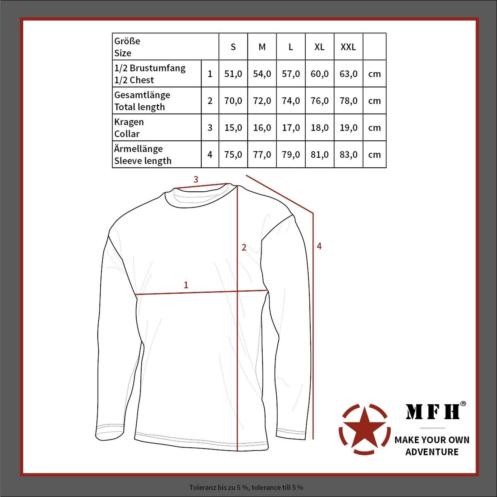 MFH Hombres US Level I Gen III Actividad Camiseta Coyote Tan