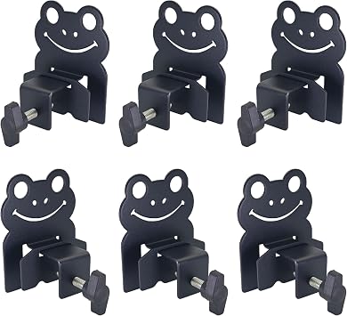 Adjustable Non Slip Mattress Gaskets, 6 PCS Keep in Place Sliding Gripper, Mattress Holder for Bed Frame, Cute Frog