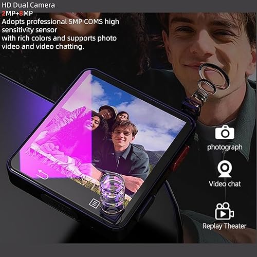 Miniatura 3 de Reloj inteligente 4G con ranura para tarjeta SIM, reloj inteligente GPS de pantalla grande de 2.64 pulgadas para hombres, 4 GB+128 GB, reloj Android