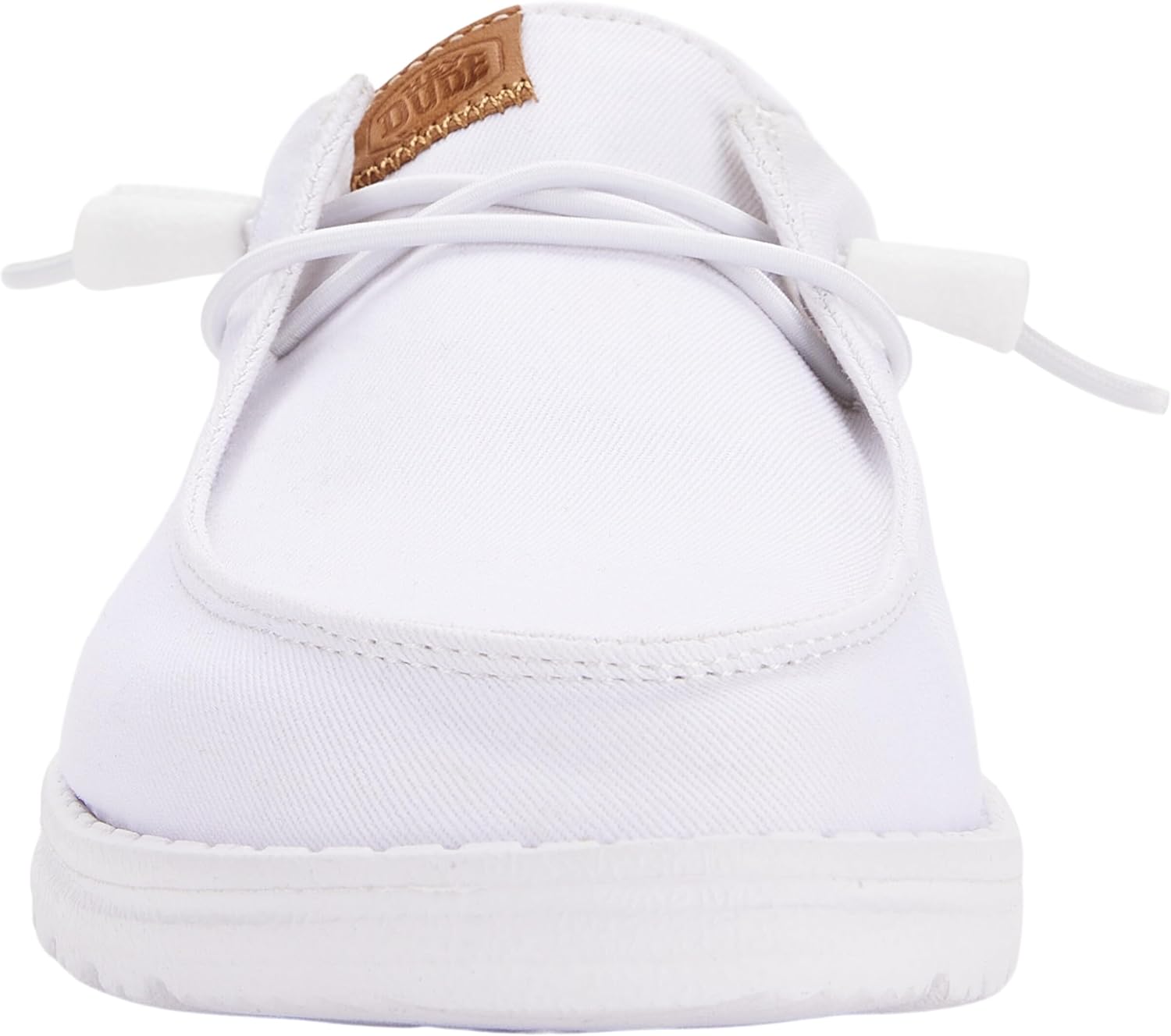HEYDUDE Women's Wendy Canvas White - Image 2