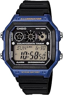 AE-1300WH-2A Casio Youth Gray Male Digital Casual Quartz Shipping Overseas Casio