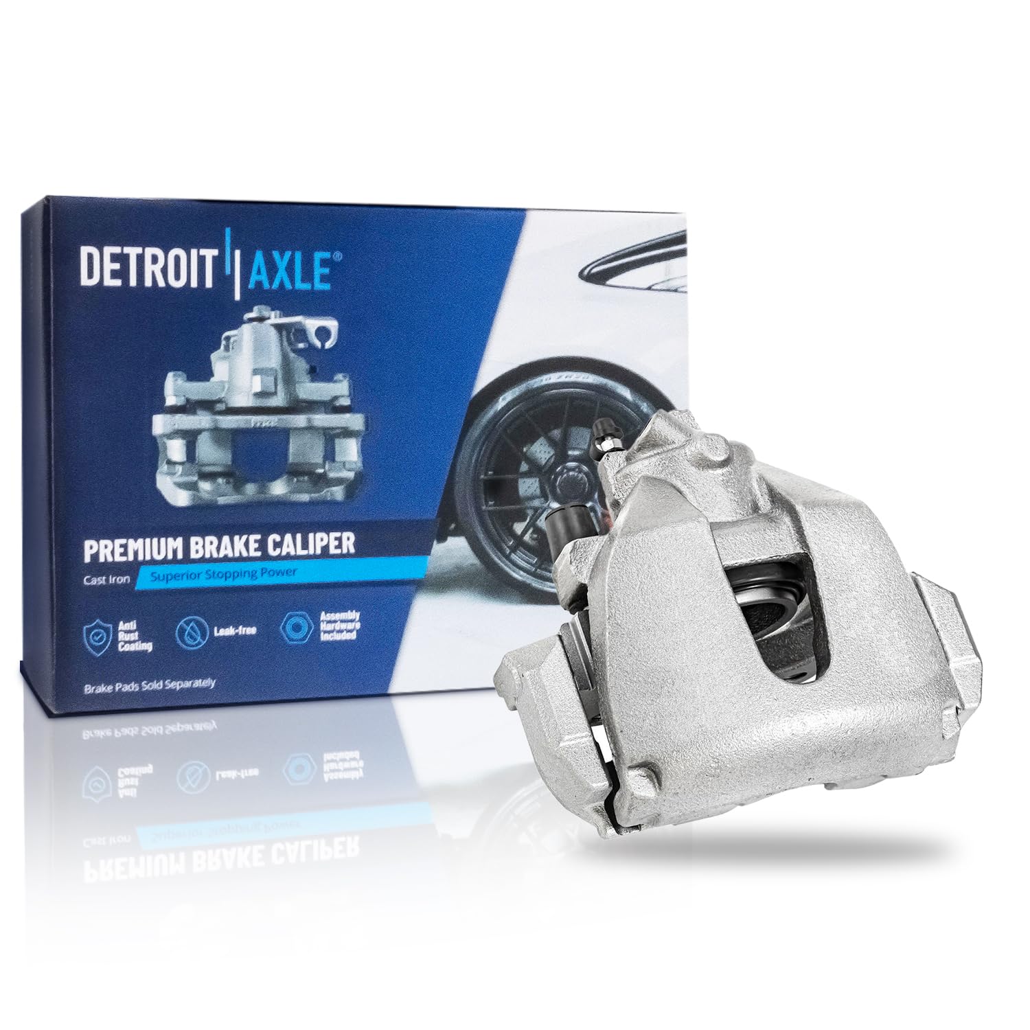 Detroit Axle - Front Right Brake Caliper for 2012-2018 Ford Focus C-Max