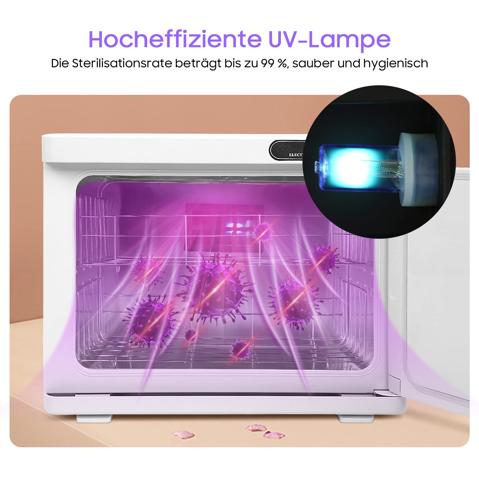 Cocoarm 23L Electric Towel Warmer z Sterylizacją UV do Salonu Fryzjerskiego