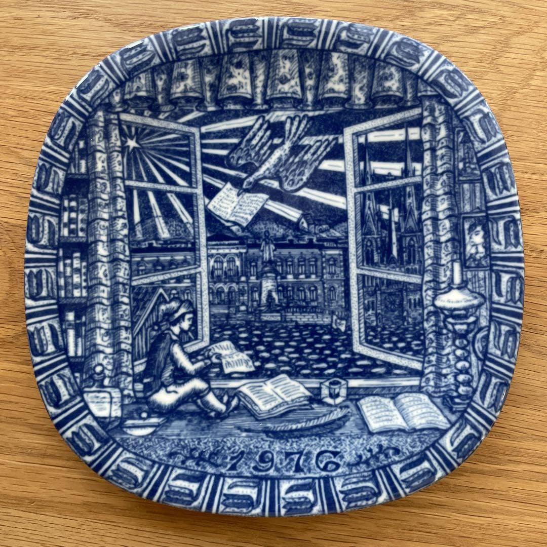 Amazon.co.jp: Rörstrand ロールストランド イヤープレート 1976