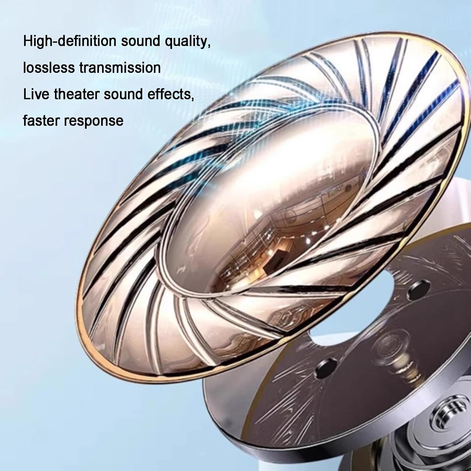 Égaliseur audio numérique avec affichage du spectre musical à 32 segments, Bluetooth, télécommande, contrôle du volume, 12 modes de rythme pour une expérience sonore améliorée