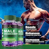 Vista 6 de VirilPlex XL - Gomitas de rendimiento masculino, fórmula premium para salud y bienestar, VirilPlex XL para hombres para ofrecer beneficios de máximo