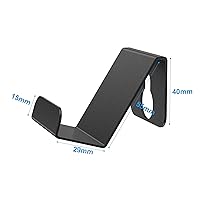 Vista 7 de Soporte de pared universal de ladrillo y mando de juego con kit de tornillos para todas las series Xbox